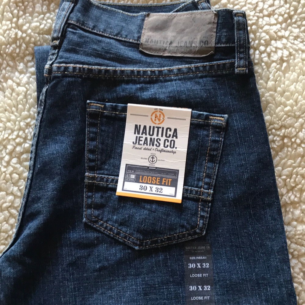 NWT Men’s Loose Fit Nautica Jeans 30x32
